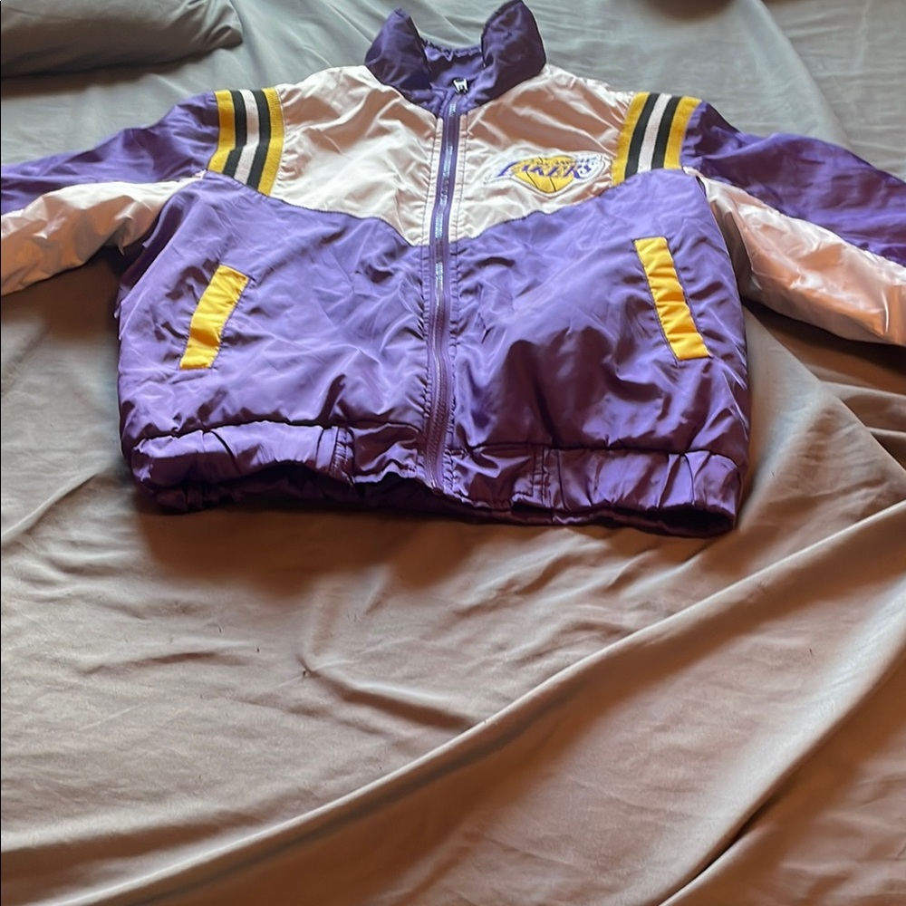 Kids Purple and White Jacket